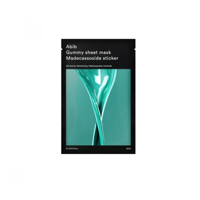 Abib Gummy Sheet Mask Madecassoside Sticker – veido kaukė