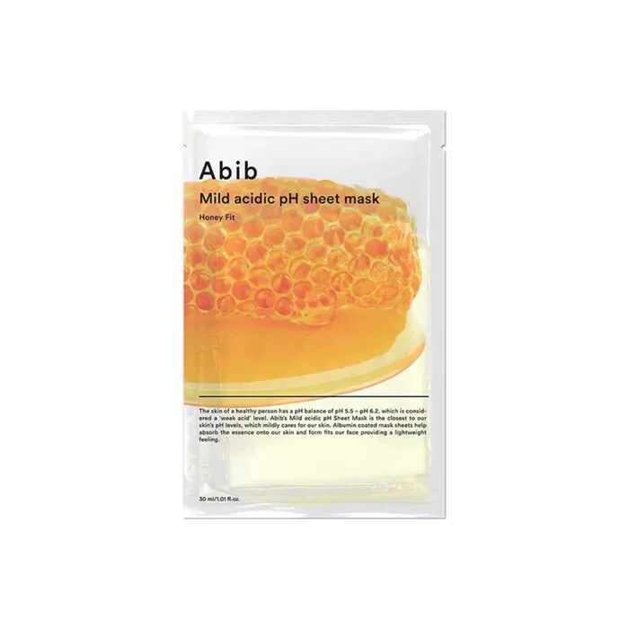 ABIB Mild Acidic PH Sheet Mask Honey Fit – veido kaukė