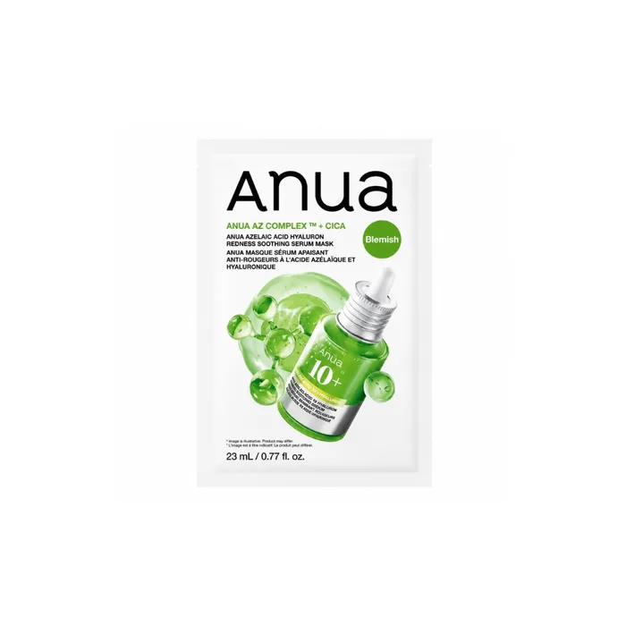 ANUA Azelaic Acid Hyaluron Redness Soothing Serum Mask – veido kaukė