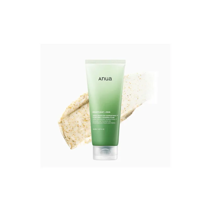 Anua Heartleaf Quercetinol Pore Deep Cleansing Foam – veido prausiklis