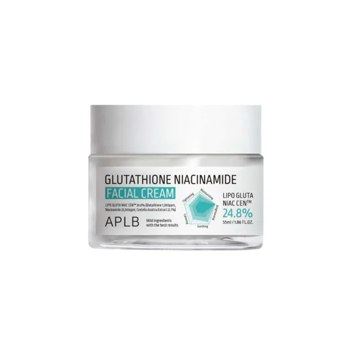 APLB Glutathione Niacinamide Facial Cream – veido kremas