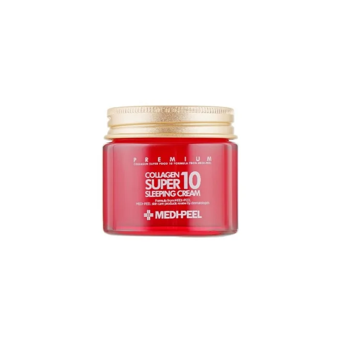 MEDIPEEL Collagen Super 10 Sleeping Cream – veido kremas