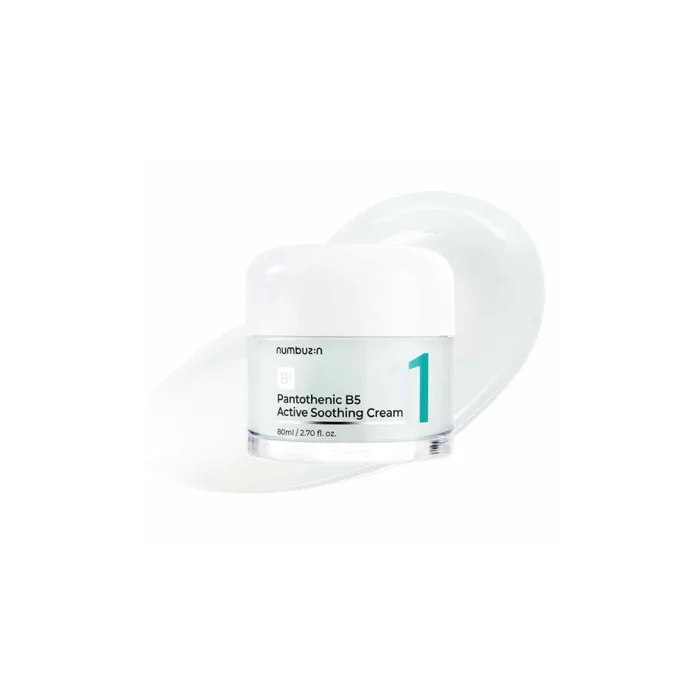 Numbuzin No.1 Pantothenic B5 Active Soothing Cream – drėkinantis veido kremas