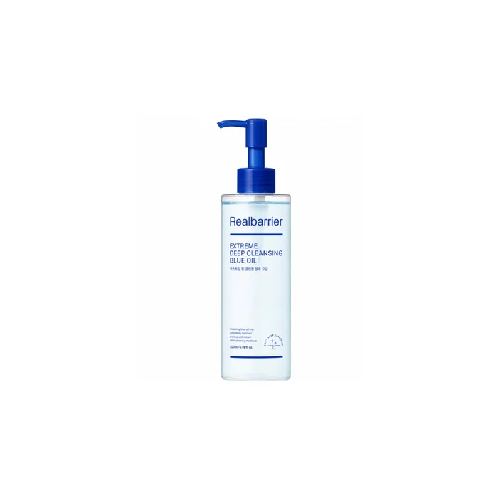 Real barrier Extreme Deep Cleansing Blue Oil – veido prausiklis