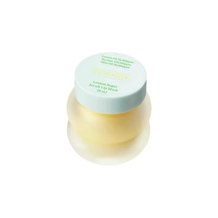 TOCOBO Lemon Sugar Scrub Lip Mask – lūpų šveitiklis