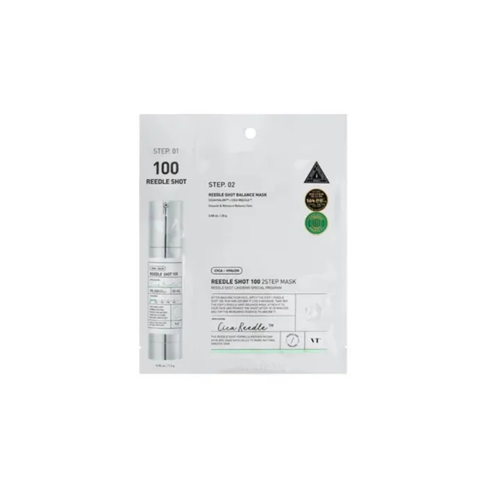 VT Cosmetics Reedle Shot 100 2-Step Mask – veido kaukė