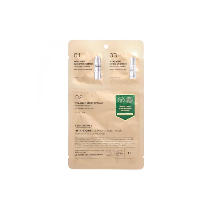 VT Cosmetics Vita-Light All In One 3 Step Mask – veido kaukė